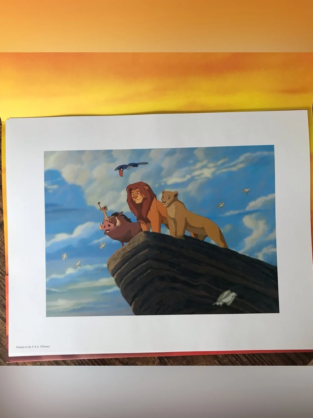 Disney Lion King Special Edition Lithographs